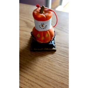 The Original S'mores Halloween Pumpkin Ornament Figure of Cannon Falls Rare